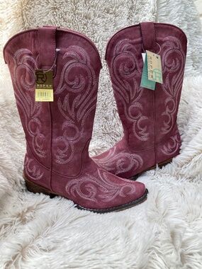 Womens Roper Riley Cowboy Boots Size 8